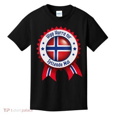 Norwegian Syttende Mai Celebration Kids T-Shirt