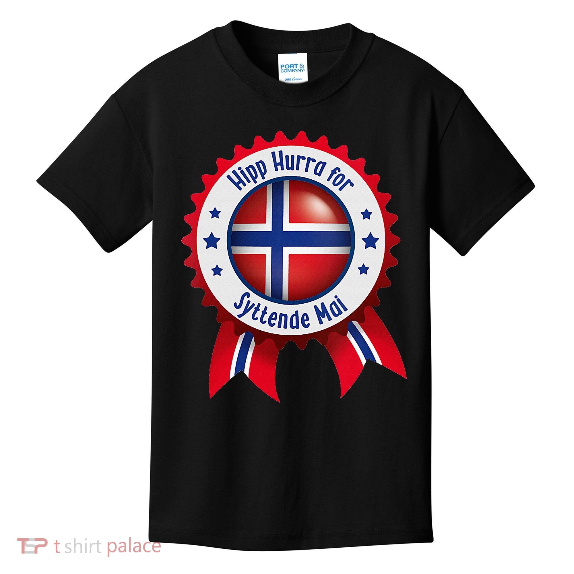 Norwegian Syttende Mai Celebration Kids T-Shirt