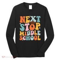 Next Stop Middle School Funny Graduation 5th Grade Long Sleeve Shirt thumb 0
