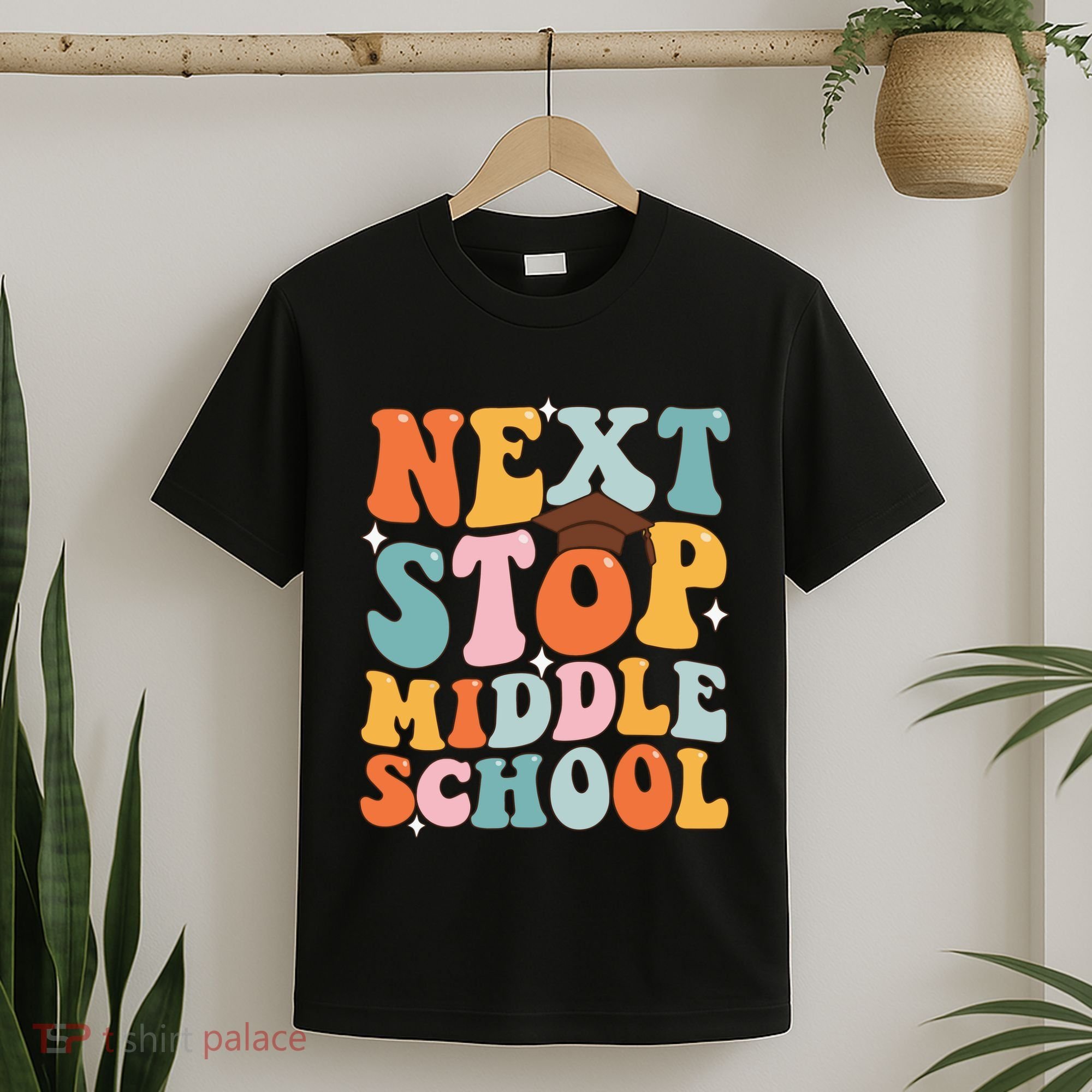 Next Stop Middle School Funny Graduation 5th Grade T-Shirt