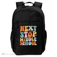 Next Stop Middle School Funny Graduation 5th Grade Backpack thumb 0