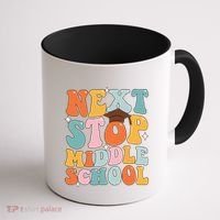 Next Stop Middle School Funny Graduation 5th Grade Coffee Mug thumb 1
