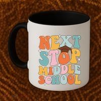 Next Stop Middle School Funny Graduation 5th Grade Coffee Mug thumb 2