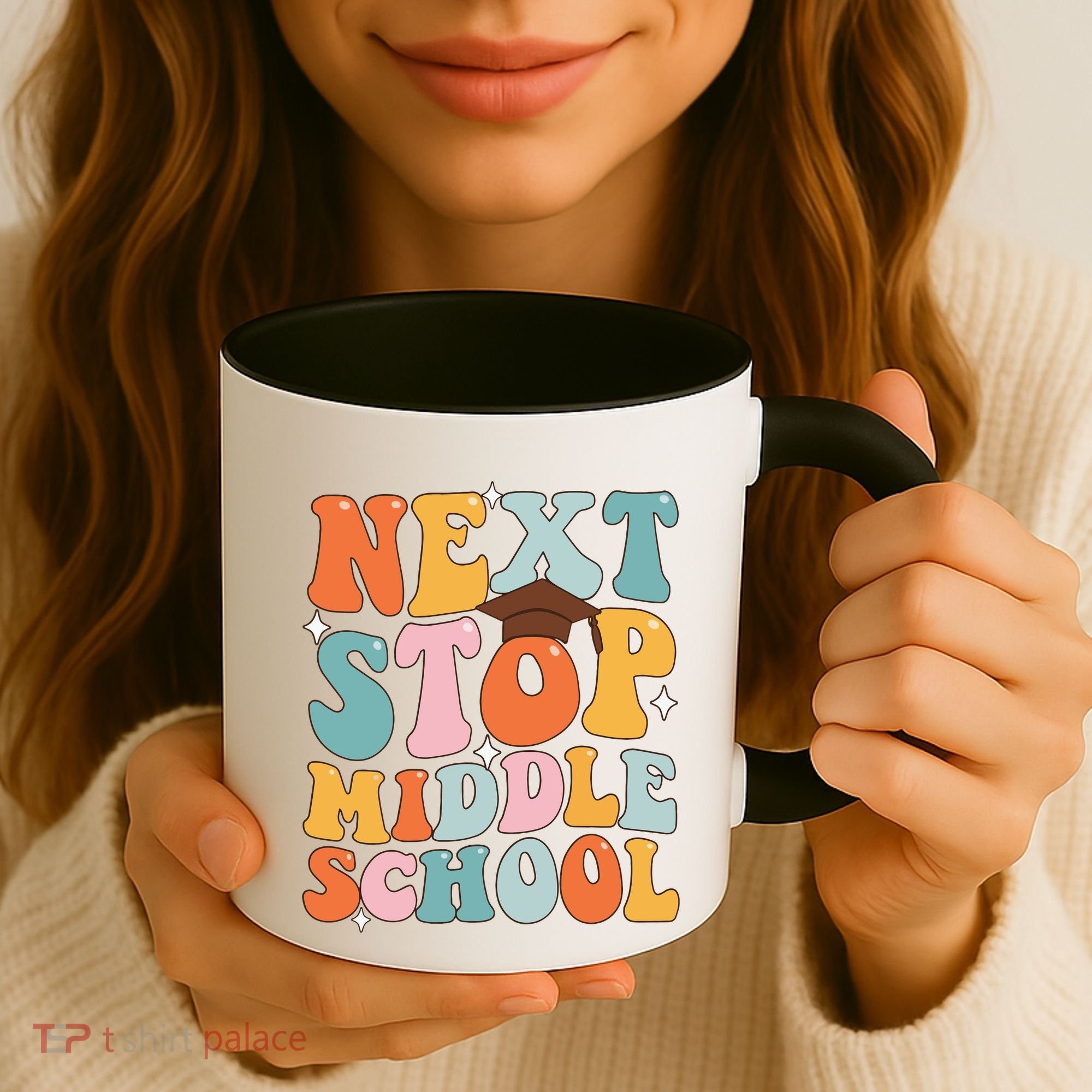 Next Stop Middle School Funny Graduation 5th Grade Coffee Mug