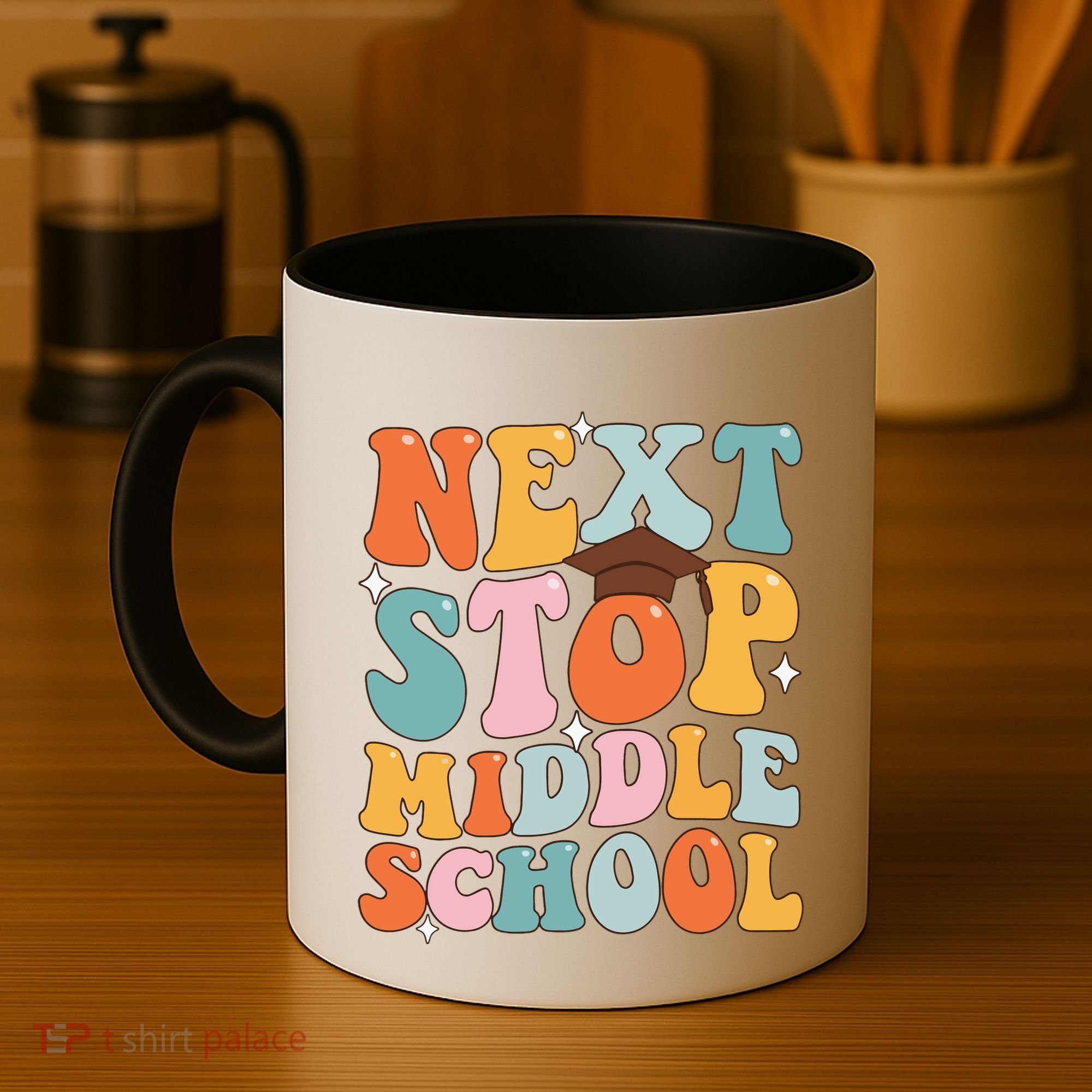 Next Stop Middle School Funny Graduation 5th Grade Coffee Mug