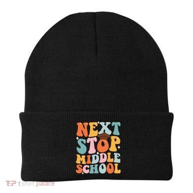 Next Stop Middle School Funny Graduation 5th Grade Beanie
