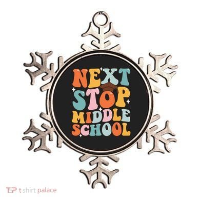 Next Stop Middle School Funny Graduation 5th Grade Ornament