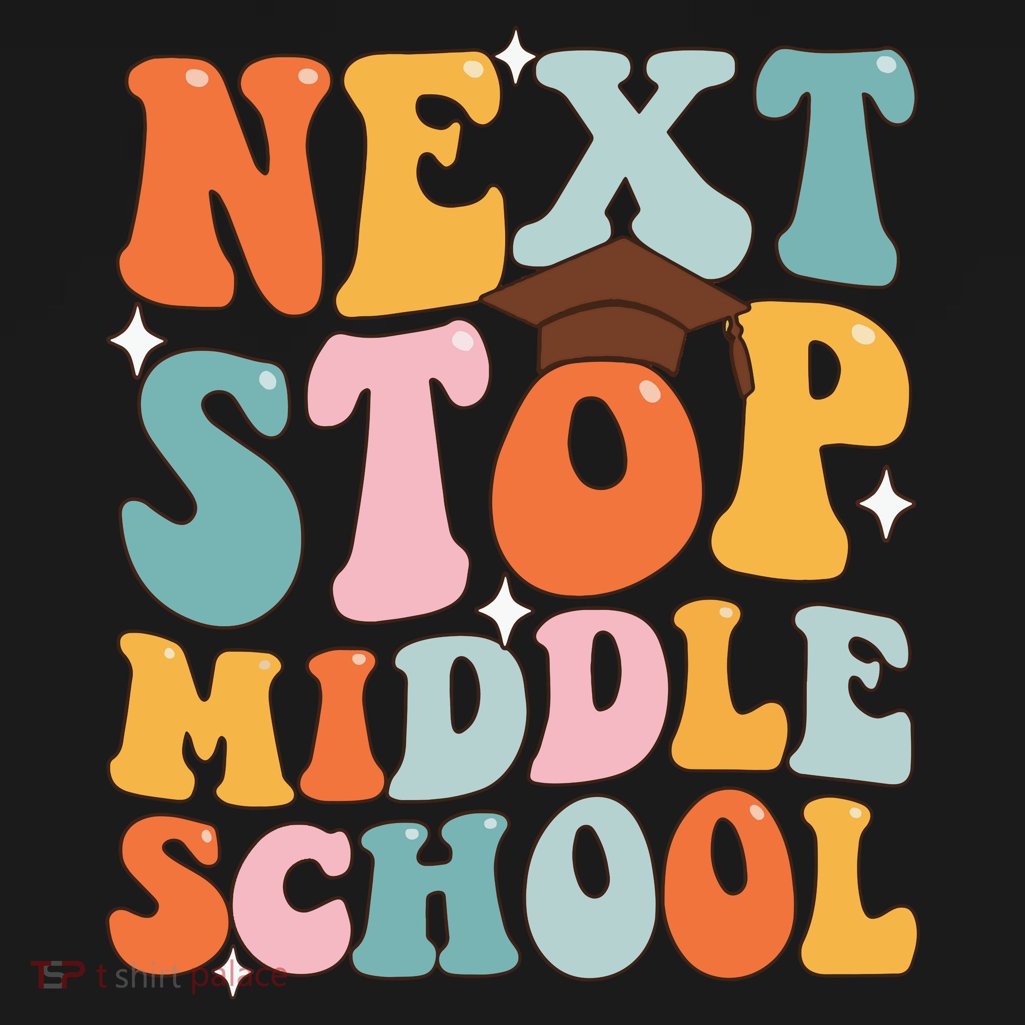 Next Stop Middle School Funny Graduation 5th Grade Ornament