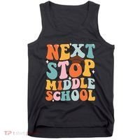 Next Stop Middle School Funny Graduation 5th Grade Tank Top thumb 0