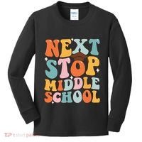 Next Stop Middle School Funny Graduation 5th Grade Kids Long Sleeve Shirt thumb 0
