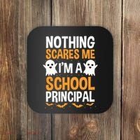 Nothing Scares Me IM A School Principal Halloween Costume Teacher Coaster thumb 0