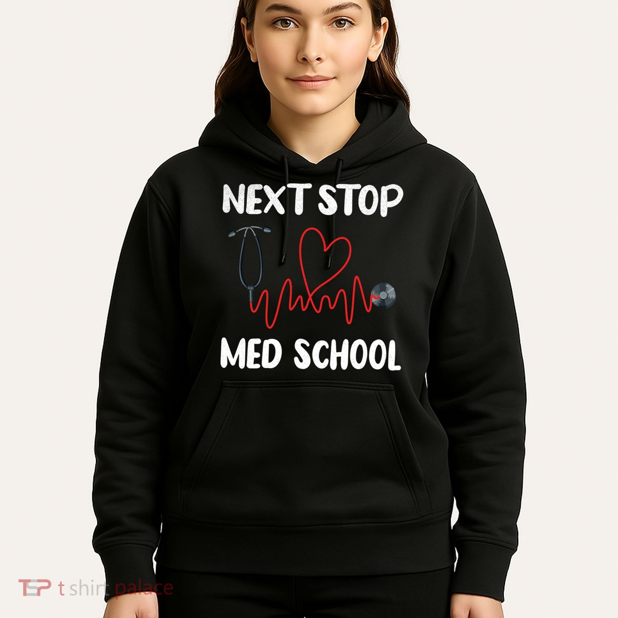 Next Stop Med School Future Doc Medical School Student Gift Hoodie
