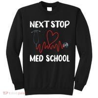 Next Stop Med School Future Doc Medical School Student Gift Sweatshirt thumb 0