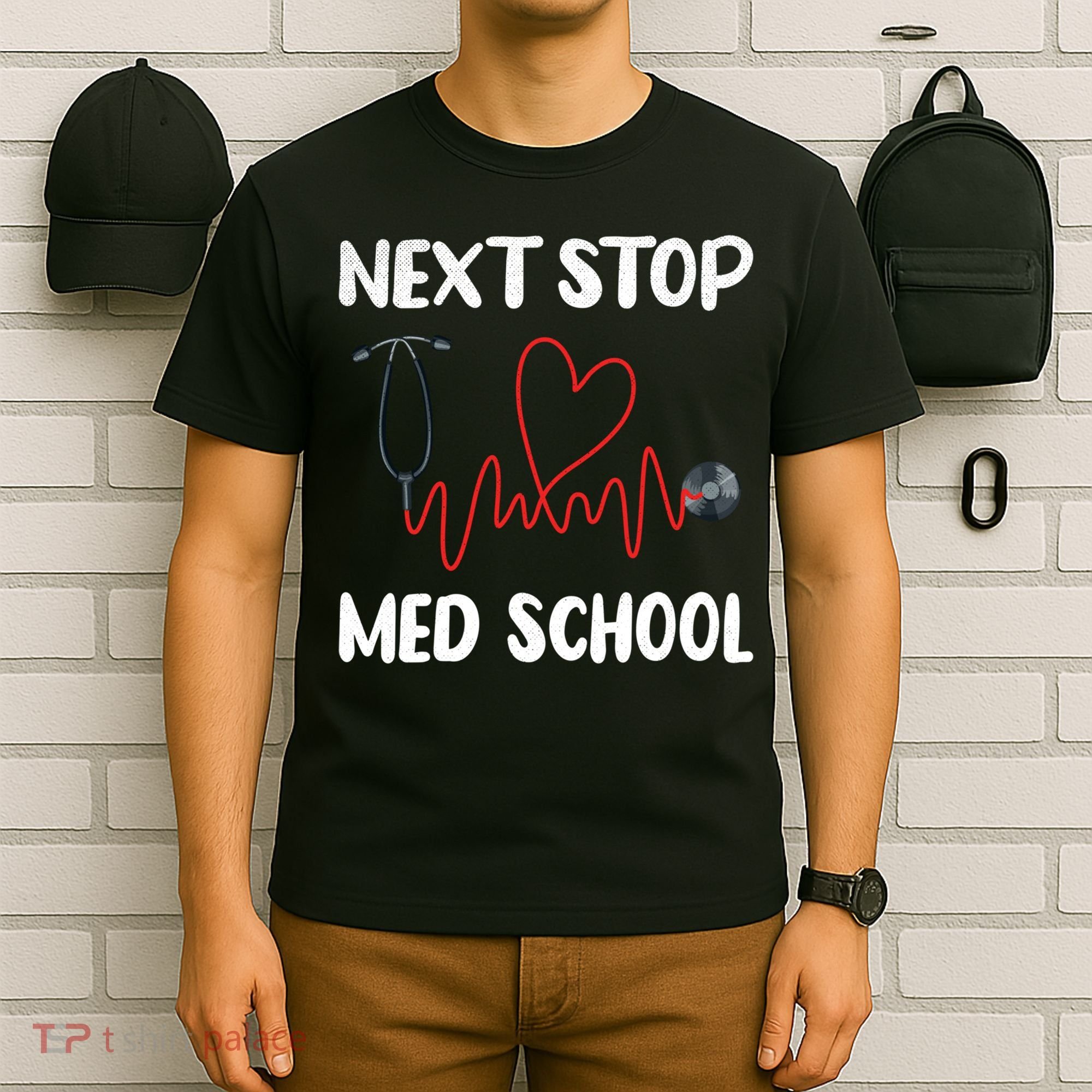 Next Stop Med School Future Doc Medical School Student Gift T-Shirt