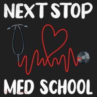 Next Stop Med School Future Doc Medical School Student Gift Beanie thumb 2