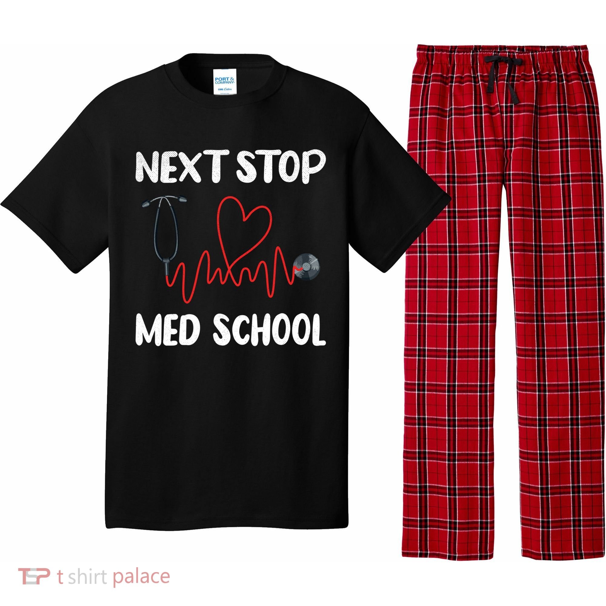 Next Stop Med School Future Doc Medical School Student Gift Pajama Set