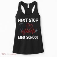 Next Stop Med School Future Doc Medical School Student Gift Women's Tank Top thumb 0