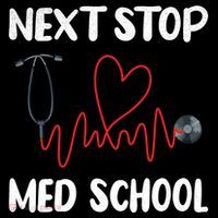 Next Stop Med School Future Doc Medical School Student Gift Baby Bodysuit thumb 2