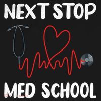 Next Stop Med School Future Doc Medical School Student Gift Visor thumb 3
