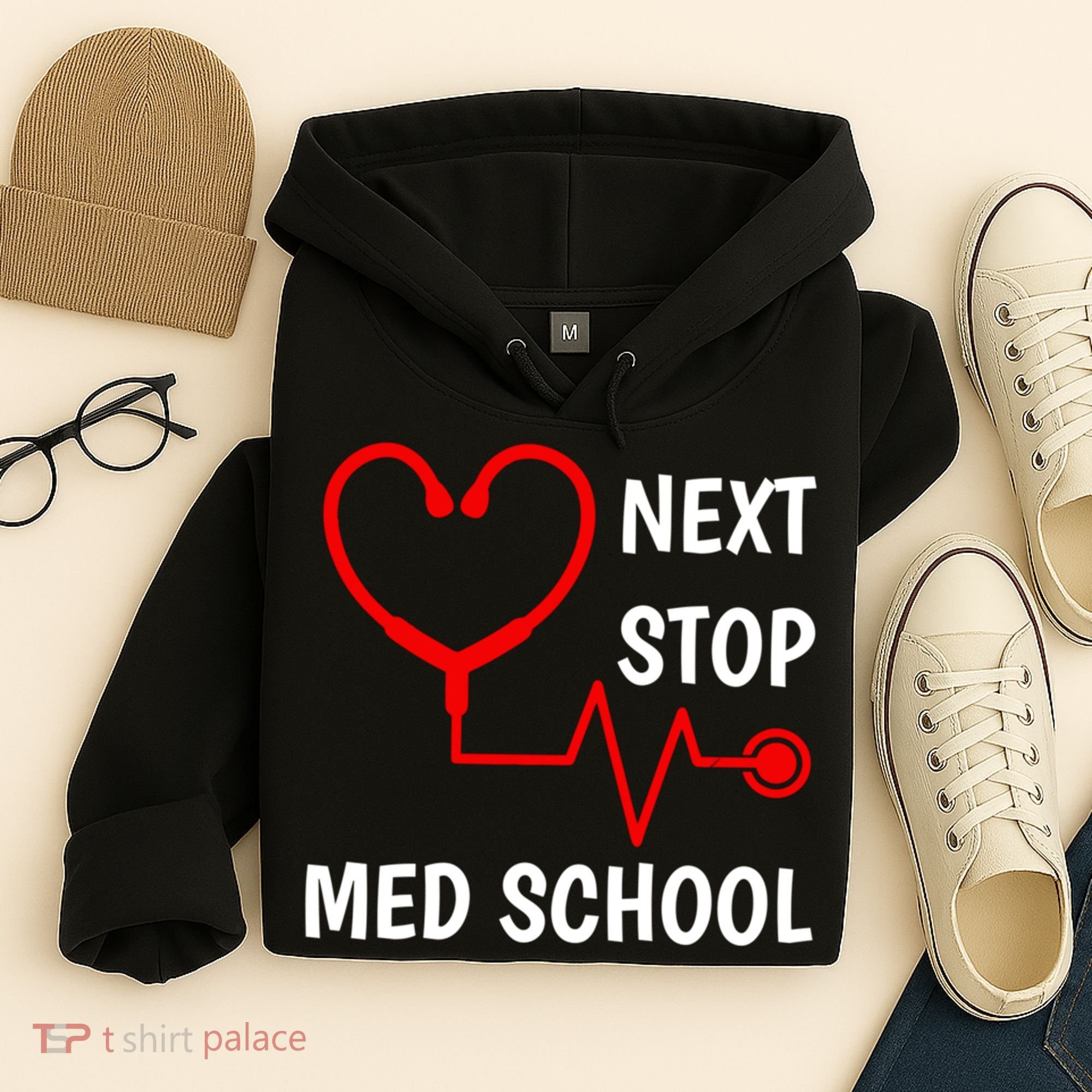 Next Stop Medical School Gift Med School Gift Med Student Gift Hoodie