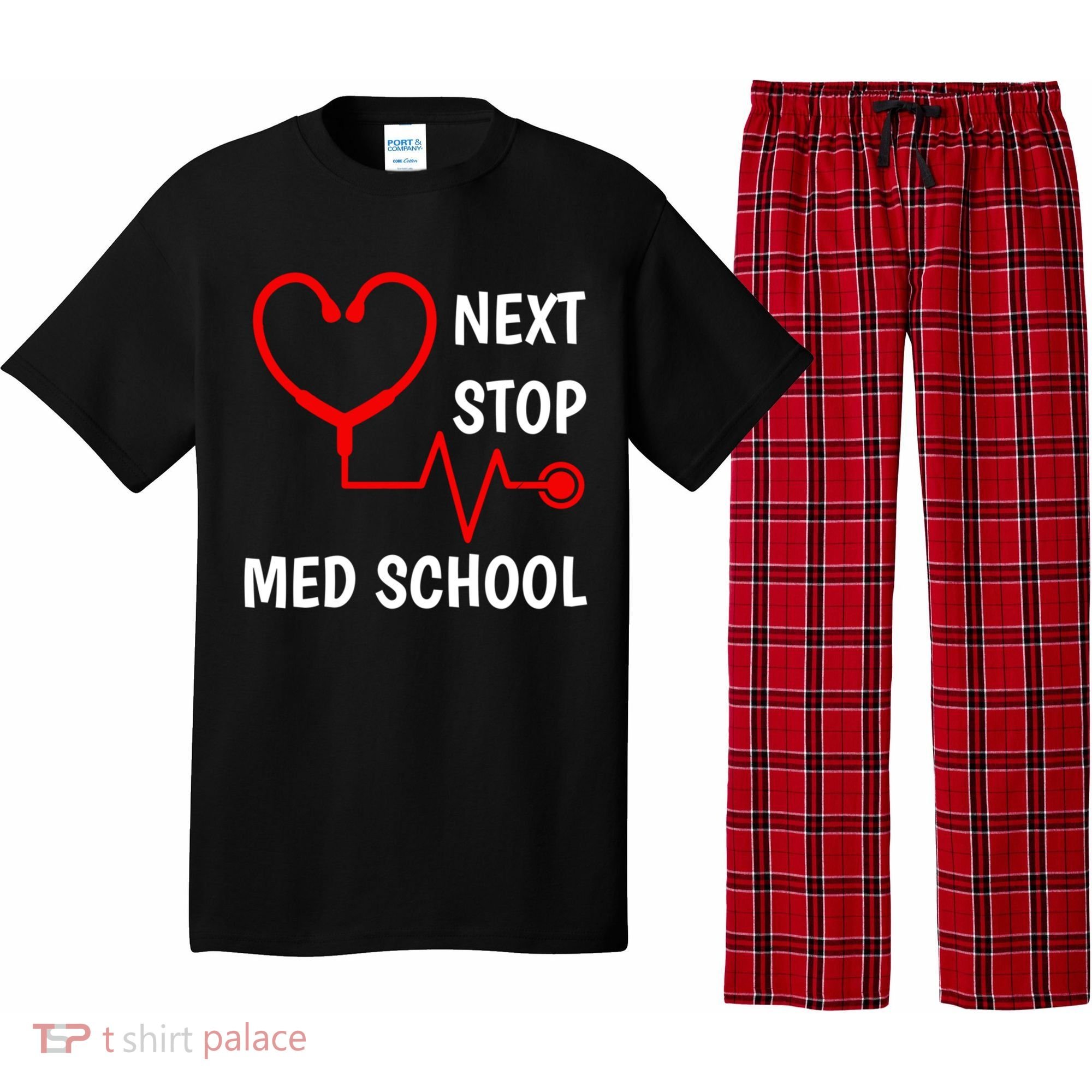 Next Stop Medical School Gift Med School Gift Med Student Gift Pajama Set