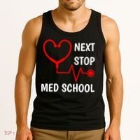 Next Stop Medical School Gift Med School Gift Med Student Gift Tank Top thumb 3