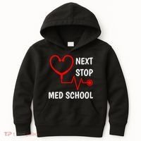 Next Stop Medical School Gift Med School Gift Med Student Gift Kids Hoodie thumb 0