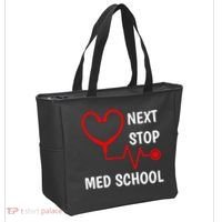 Next Stop Medical School Gift Med School Gift Med Student Gift Tote Bag thumb 2