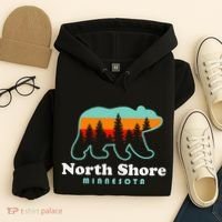 North Shore Minnesota Lake Superior Duluth Mn Hoodie thumb 4