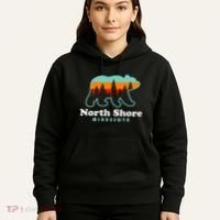 North Shore Minnesota Lake Superior Duluth Mn Hoodie thumb 5
