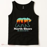 North Shore Minnesota Lake Superior Duluth Mn Tank Top thumb 2
