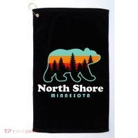 North Shore Minnesota Lake Superior Duluth Mn Golf Towel thumb 0