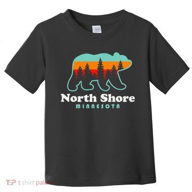 North Shore Minnesota Lake Superior Duluth Mn Toddler T-Shirt