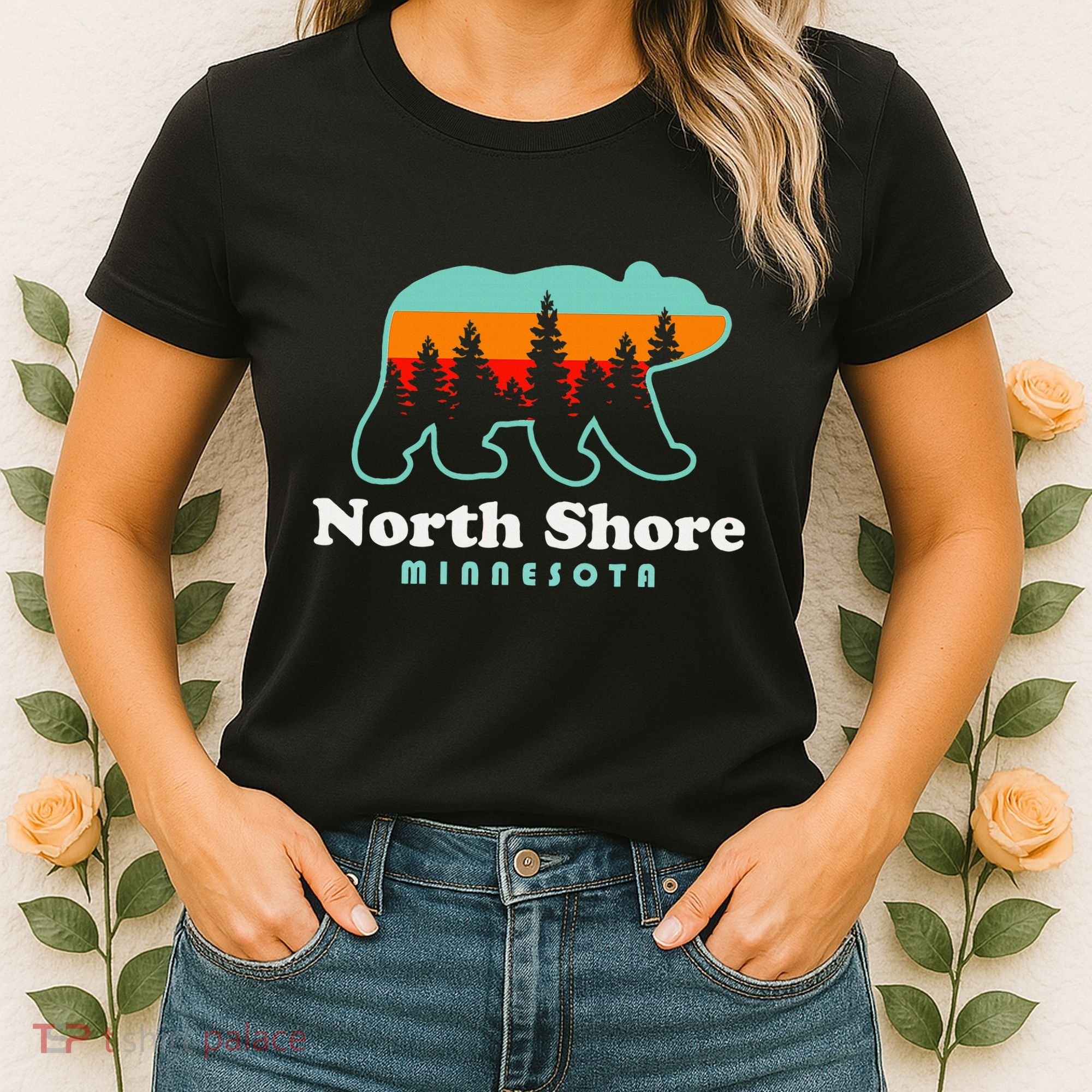 North Shore Minnesota Lake Superior Duluth Mn Women's T-Shirt