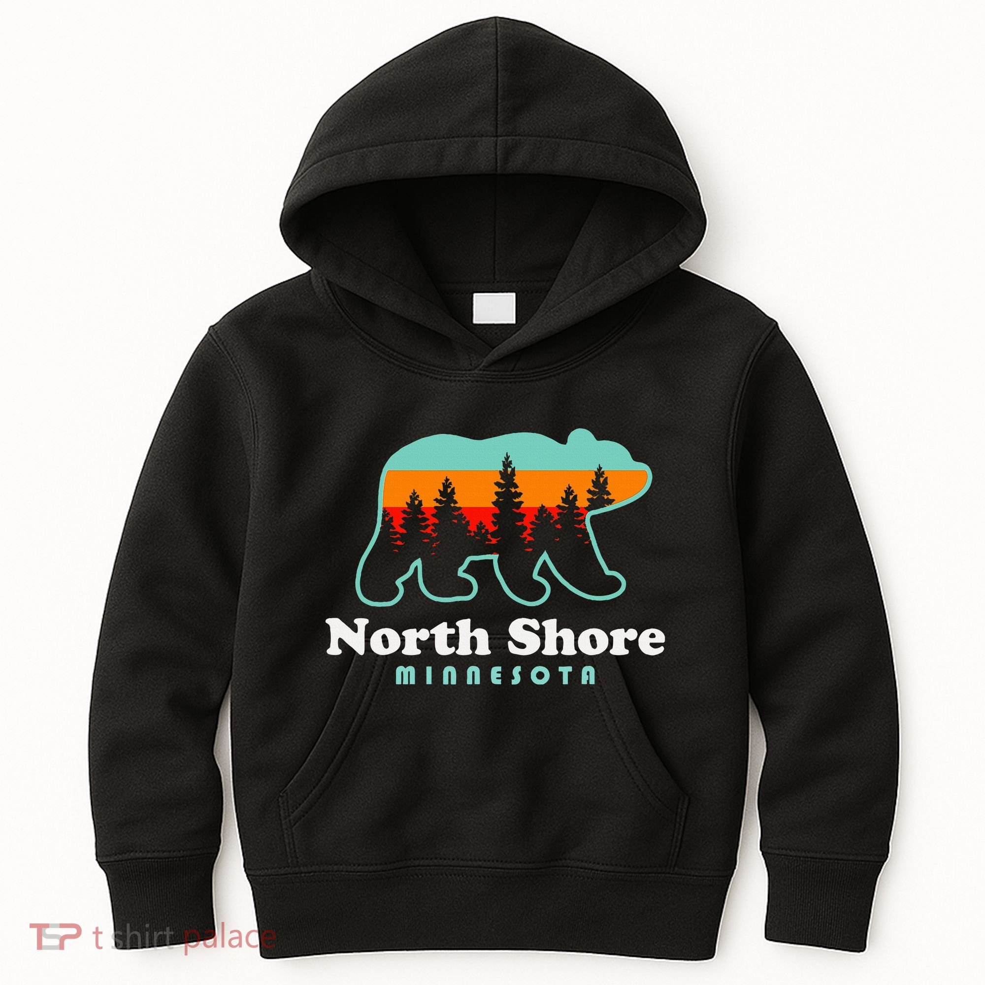 North Shore Minnesota Lake Superior Duluth Mn Kids Hoodie