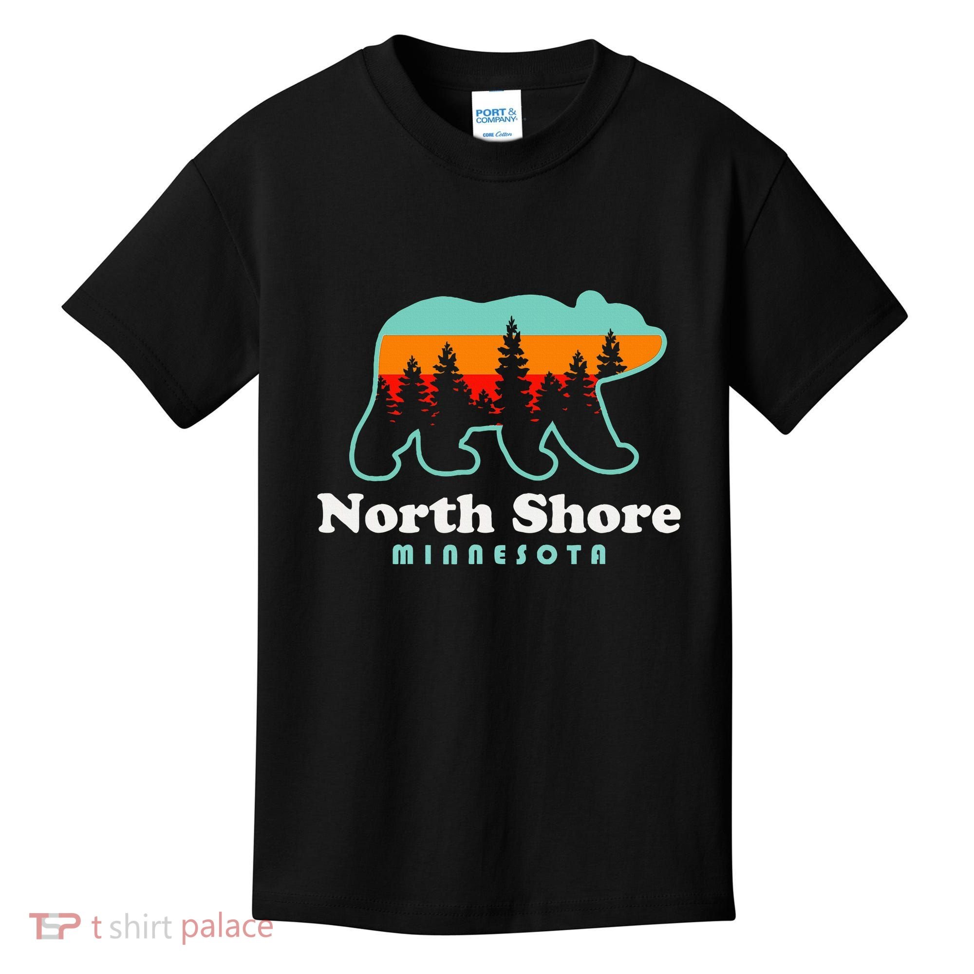 North Shore Minnesota Lake Superior Duluth Mn Kids T-Shirt