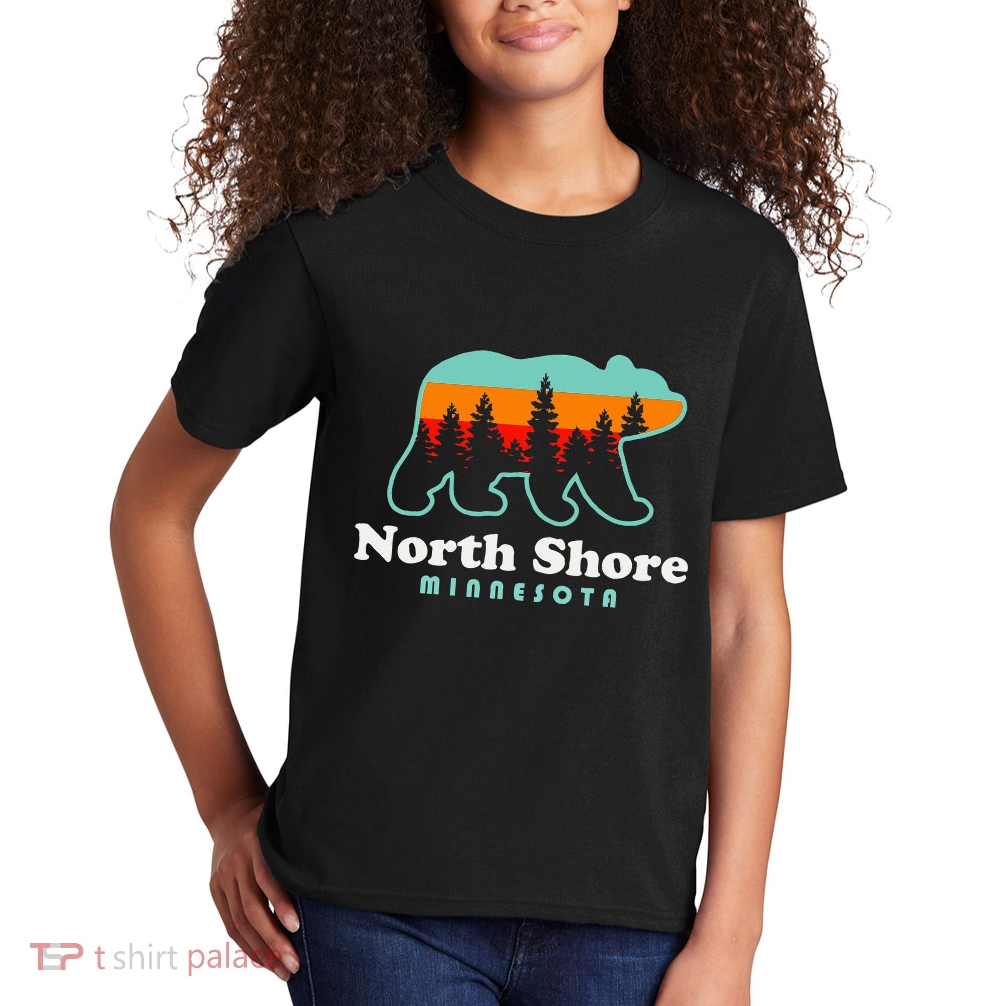 North Shore Minnesota Lake Superior Duluth Mn Kids T-Shirt