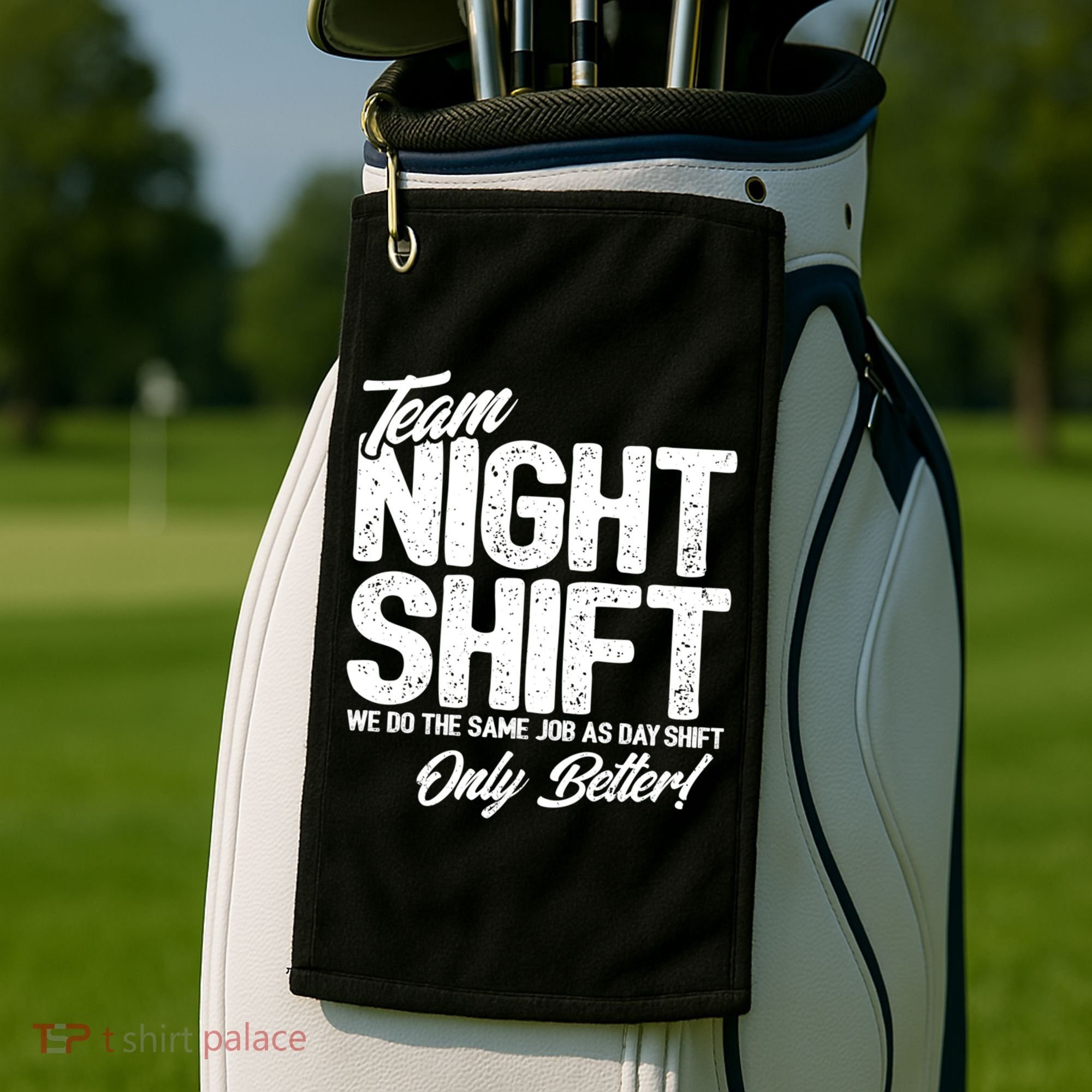 Night Shift Meme Gift Team Night Shift Gift Funny Night Shift Gift Golf Towel