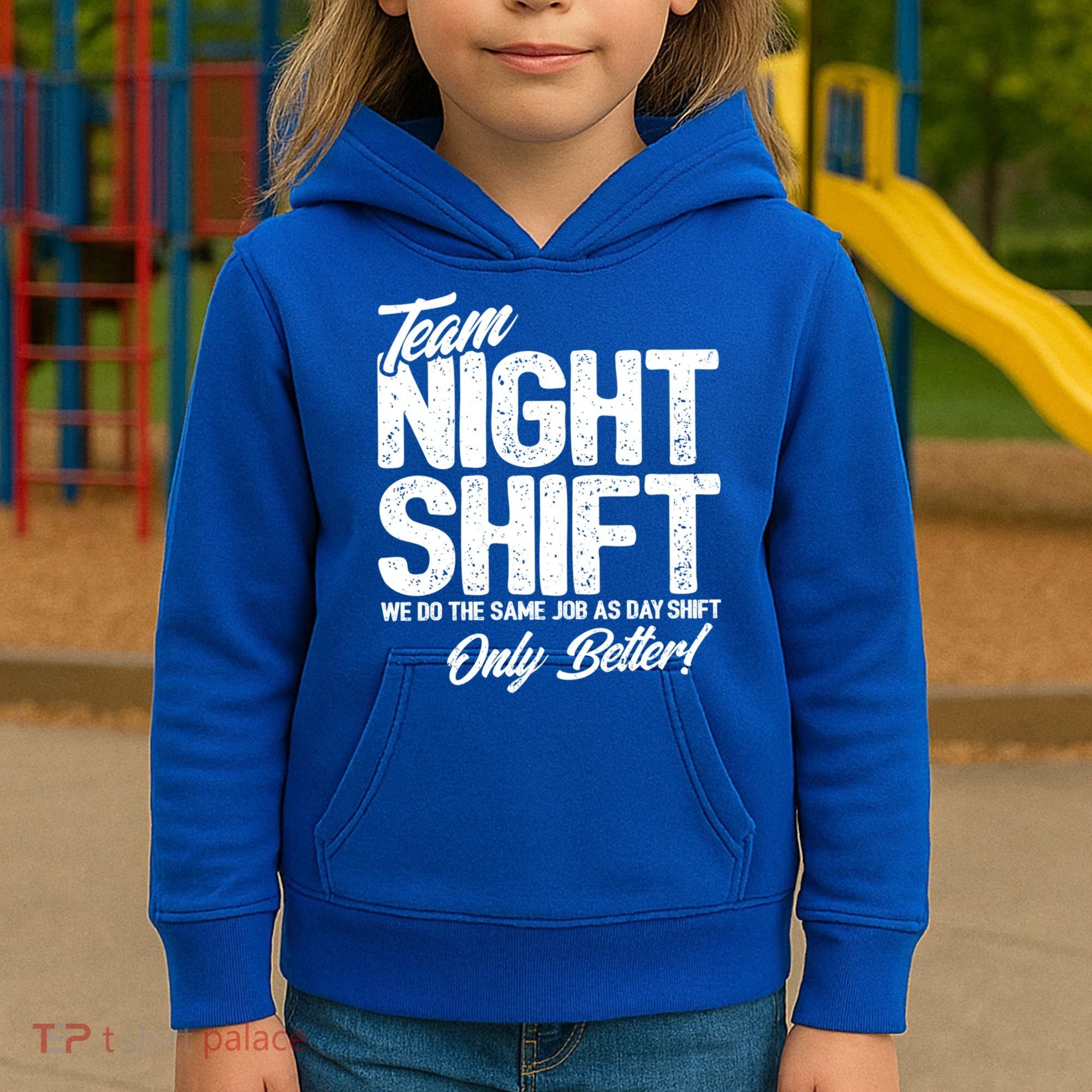 Night Shift Meme Gift Team Night Shift Gift Funny Night Shift Gift Kids Hoodie