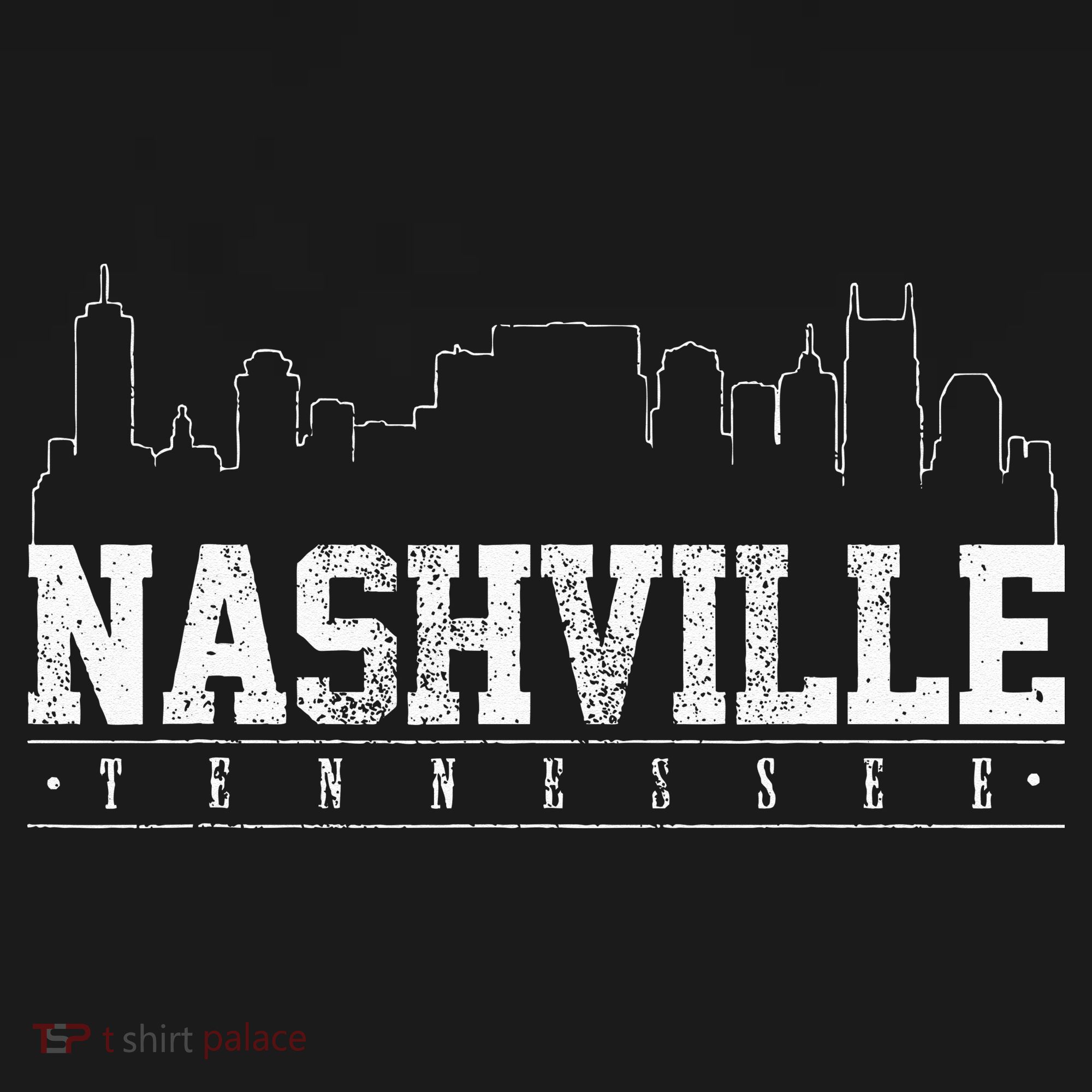 Nashville Skyline Music City Tennessee Gift T-Shirt
