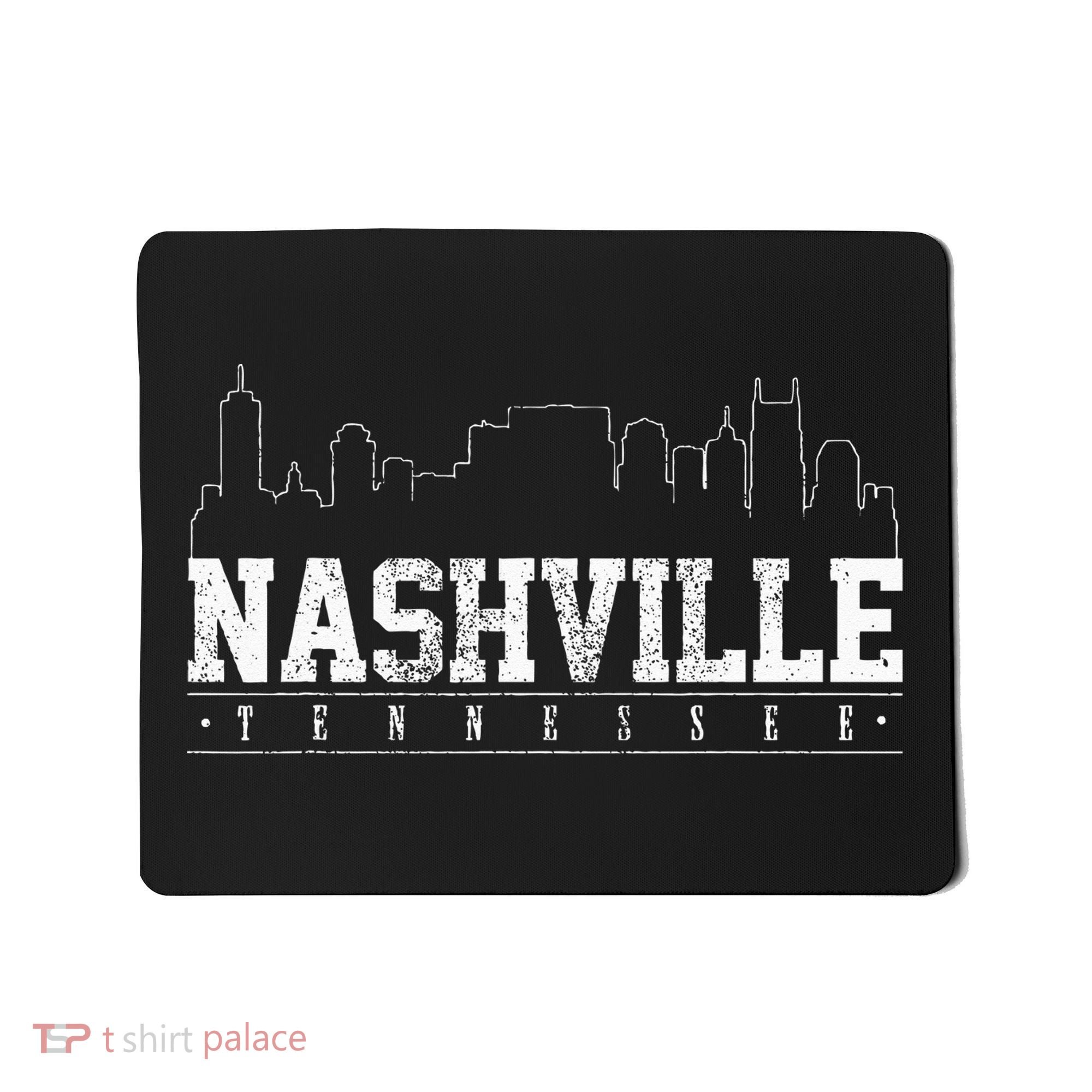 Nashville Skyline Music City Tennessee Gift Mousepad