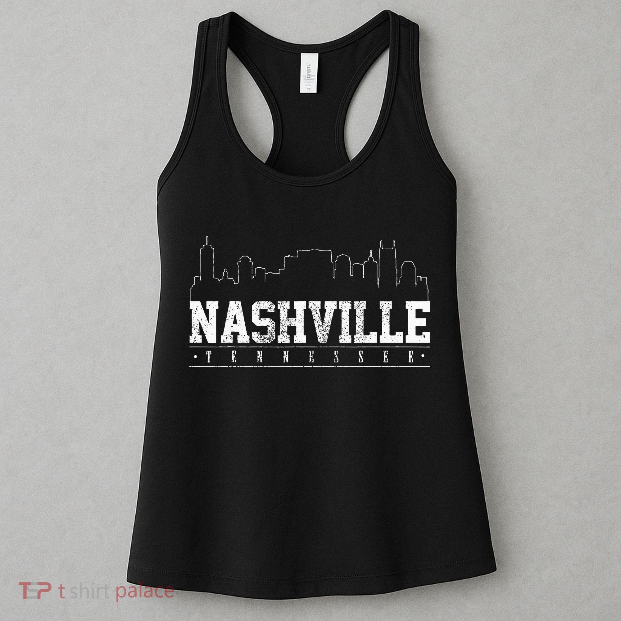 Nashville Skyline Music City Tennessee Gift Women's Tank Top
