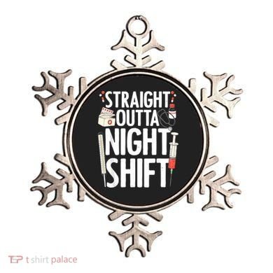 Night Shift Nurse For Men Women Emergency Registered Nurse Ornament