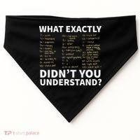 Nurse Shorthand  Nurse Or Nursing Student USA-Made Doggie Bandana thumb 0