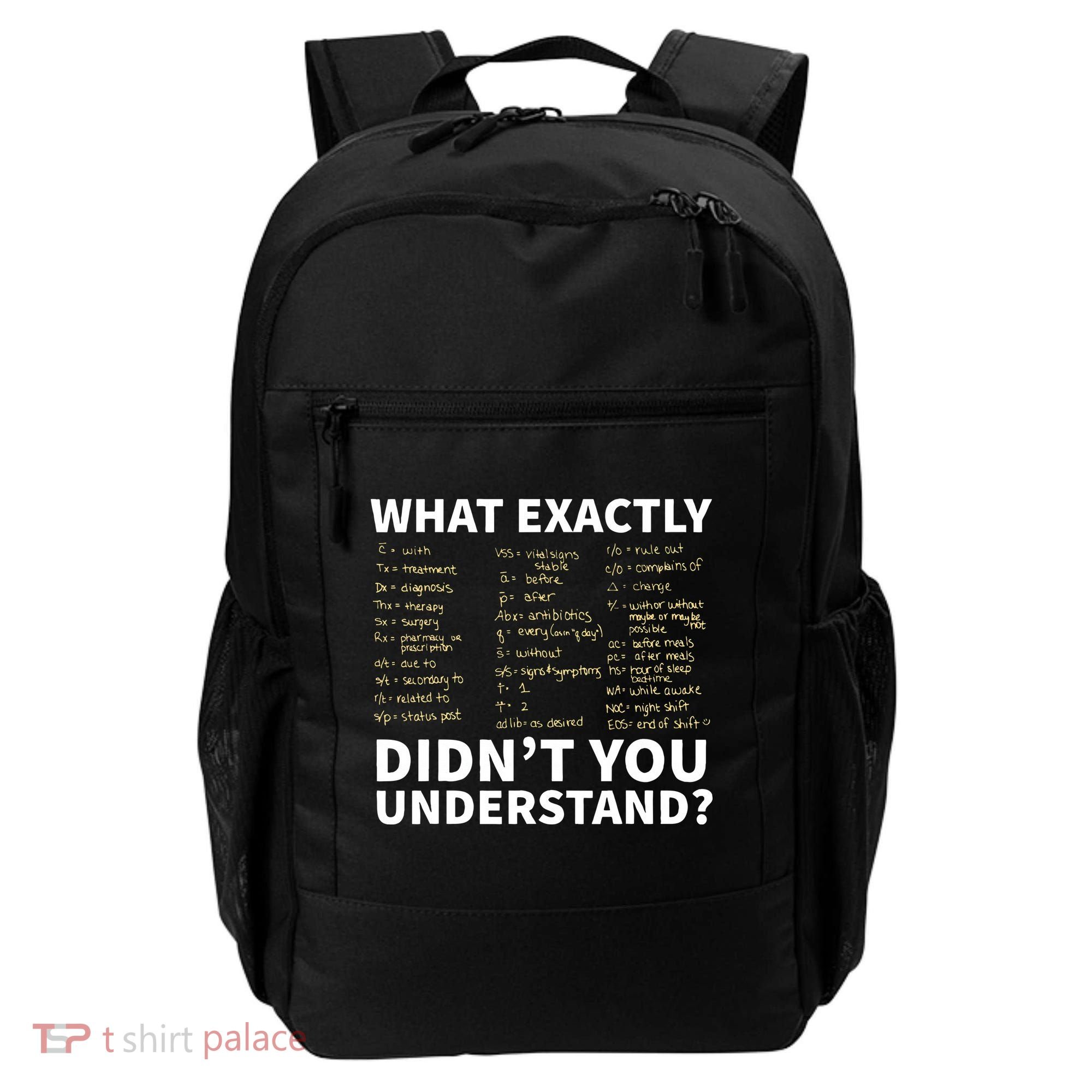 Nurse Shorthand  Nurse Or Nursing Student Backpack