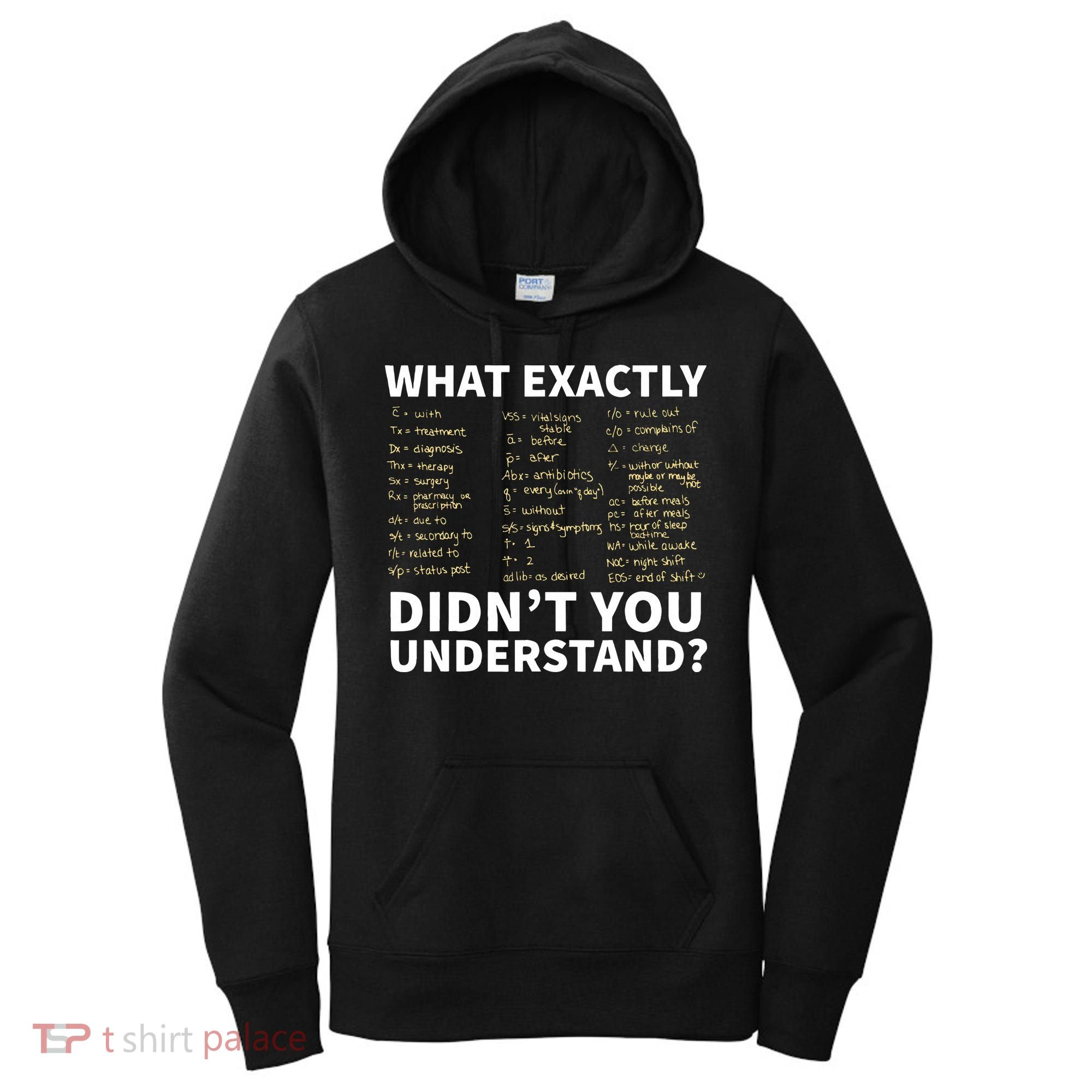 Nurse Shorthand  Nurse Or Nursing Student Women's Hoodie