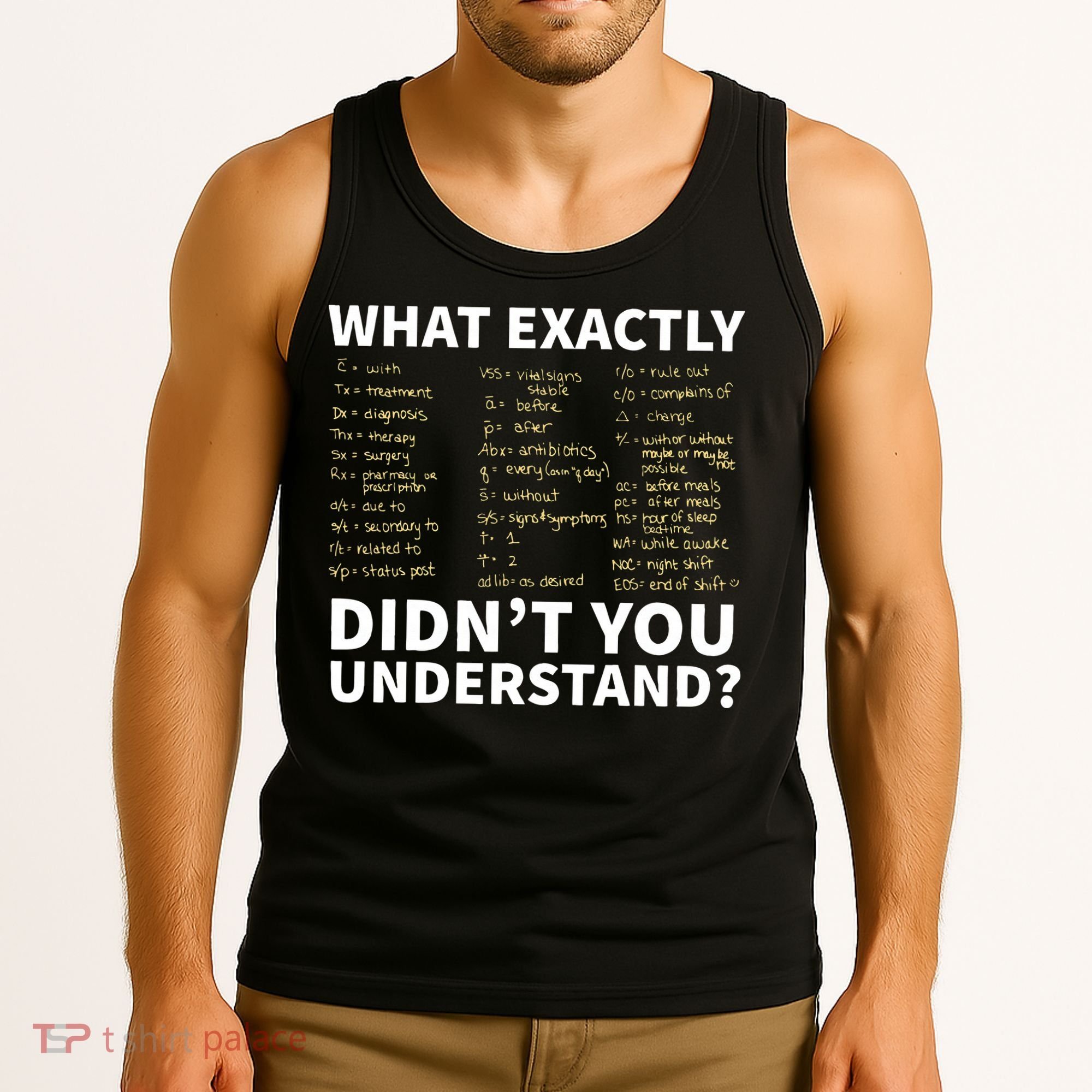 Nurse Shorthand  Nurse Or Nursing Student Tank Top