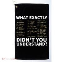 Nurse Shorthand  Nurse Or Nursing Student Golf Towel thumb 0