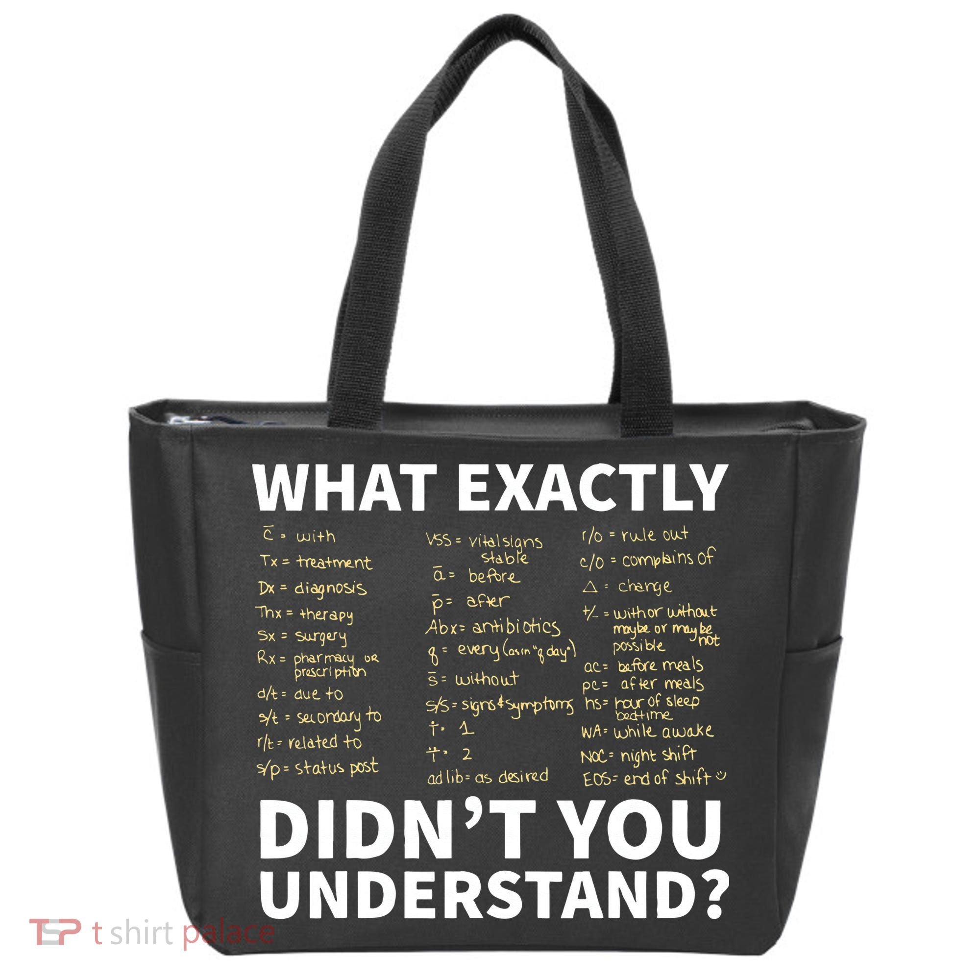Nurse Shorthand  Nurse Or Nursing Student Tote Bag