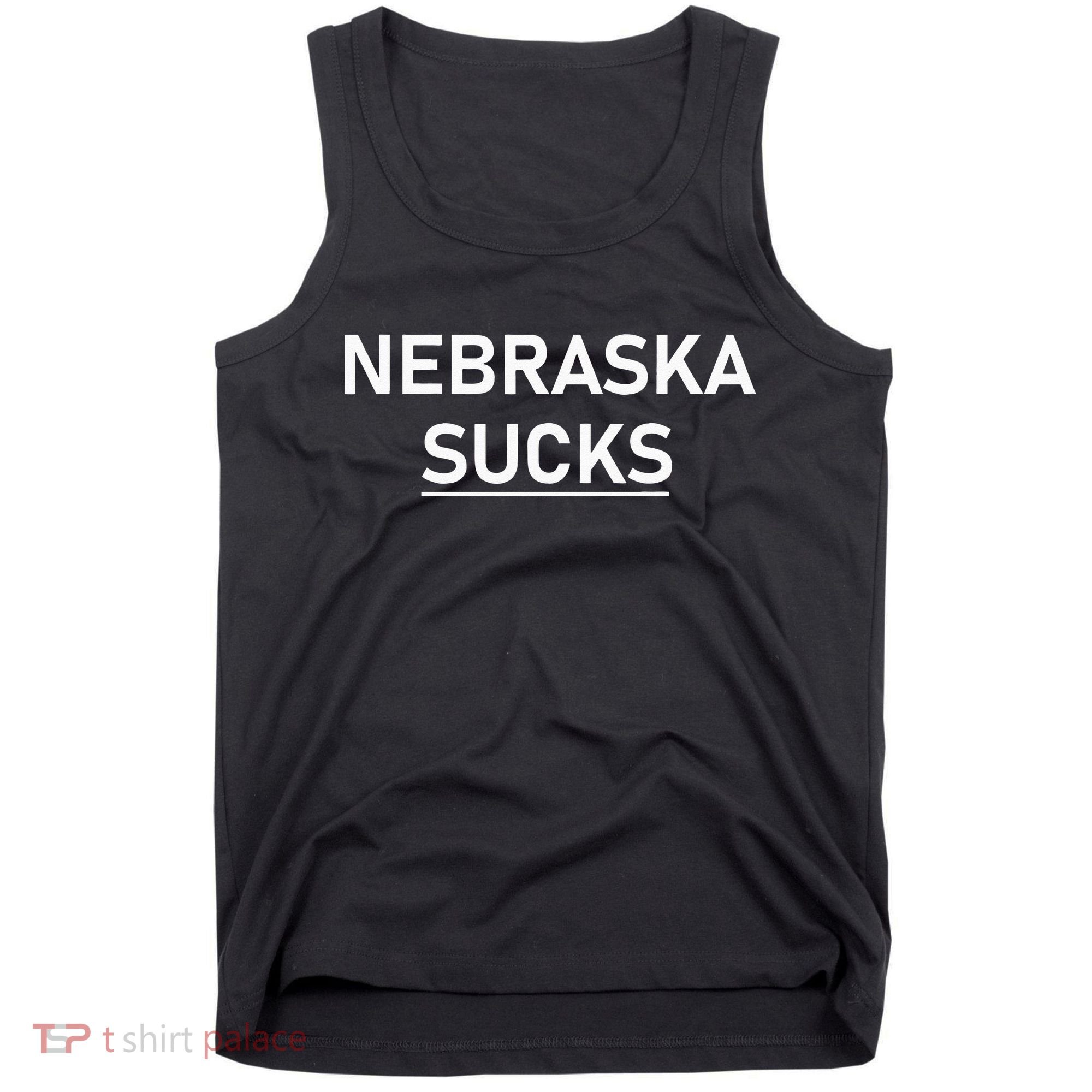 Nebraska Sucks Tank Top